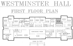 Westminster 1st floor plan